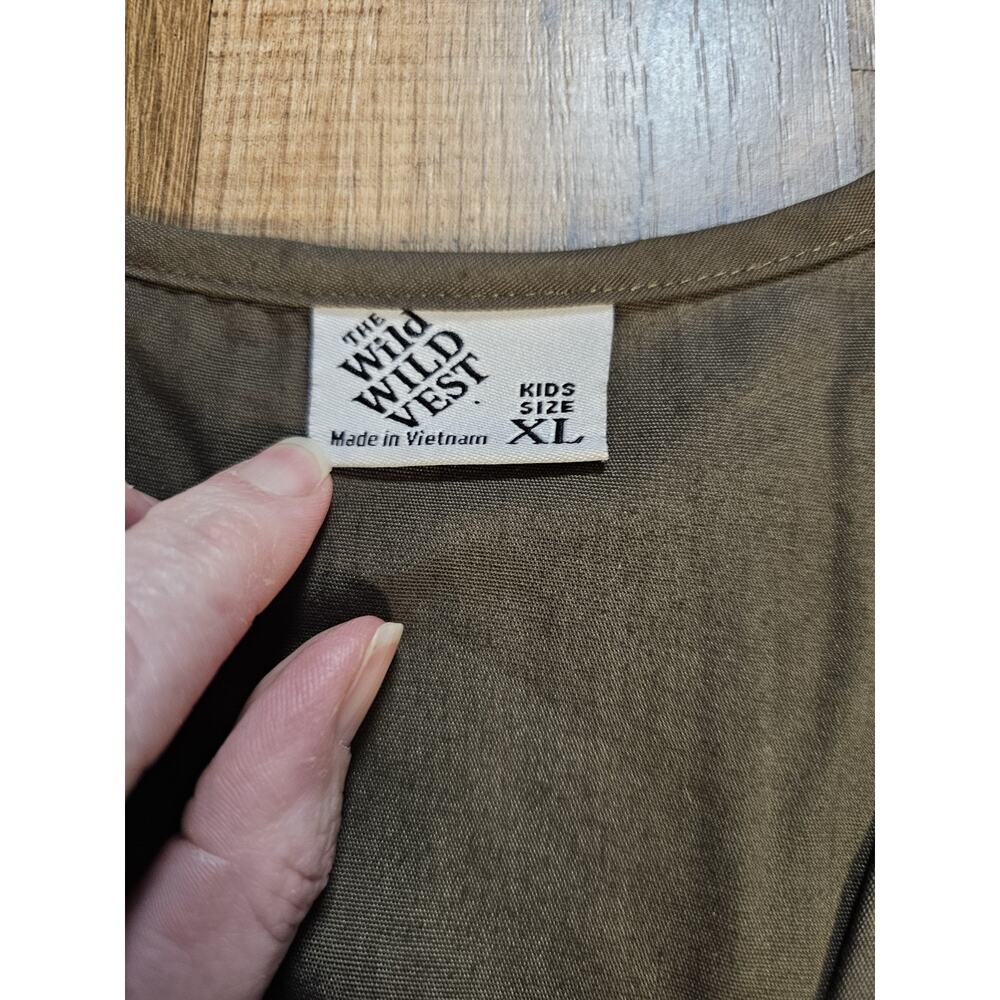 The Wild Wild West Junior Ranger Vest Rocky Mountain Nation Park Youth Size XL - Picture 4 of 7